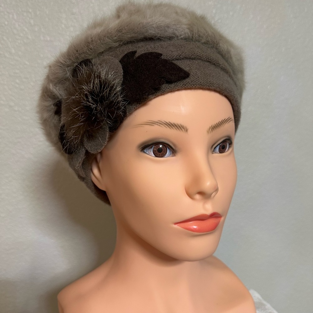 Faux fur hat
